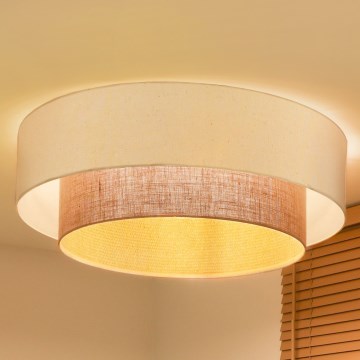 Brilagi - Candeeiro de tecto LED Estilo BOHO 3xE27/15W/230V diâmetro 80 cm
