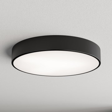 Brilagi - Candeeiro de tecto para casa de banho CLARE 4xE27/24W/230V Ø 50 cm IP54 preto