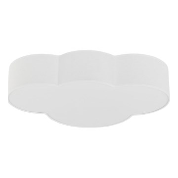 Brilagi - Candeeiro de teto infantil NIMBUS 4xE27/15W/230V branco