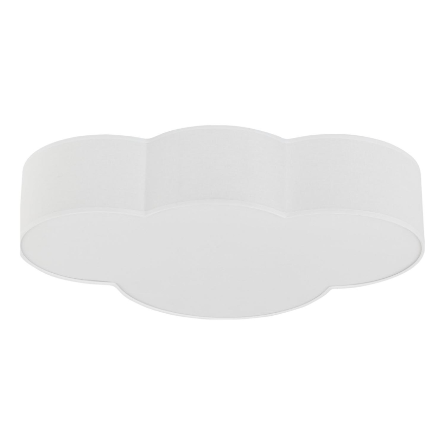Brilagi - Candeeiro de teto infantil NIMBUS 4xE27/15W/230V branco