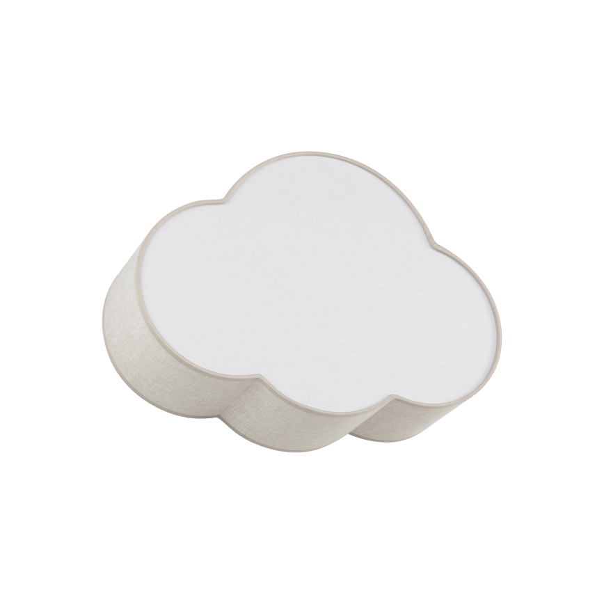 Brilagi - Candeeiro de teto infantil NIMBUS LINEN 2xE27/15W/230V bege