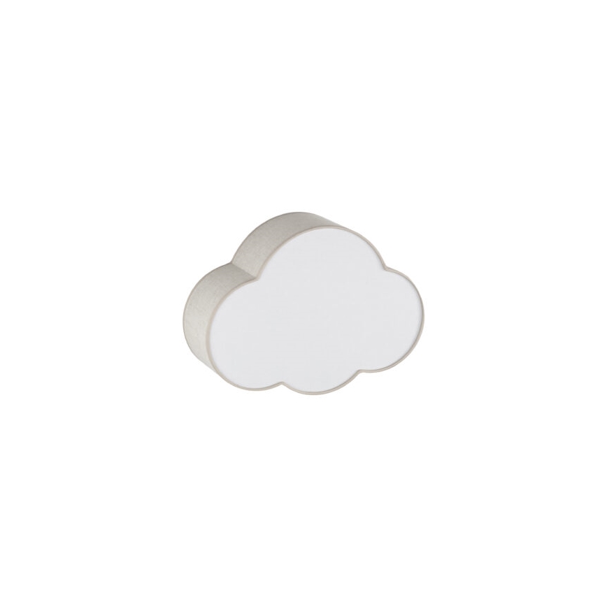 Brilagi - Candeeiro de teto infantil NIMBUS LINEN 2xE27/15W/230V bege
