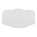 Brilagi - Candeeiro de teto infantil NIMBUS MINI 2xE27/15W/230V 31x43 cm branco
