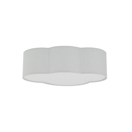 Brilagi - Candeeiro de teto infantil NIMBUS MINI 2xE27/15W/230V cinzento