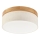 Brilagi - Candeeiro de teto LED BELLADONNA LED/20W/230V diâmetro 30 cm creme/ Carvalho