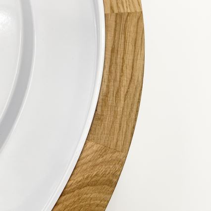 Brilagi - Candeeiro de teto LED BELLADONNA LED/36W/230V diâmetro 40 cm creme/ Carvalho