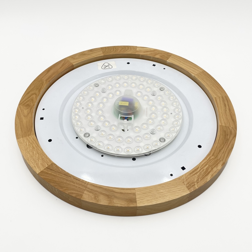 Brilagi - Candeeiro de teto LED BELLADONNA LED/36W/230V diâmetro 40 cm creme/ Carvalho