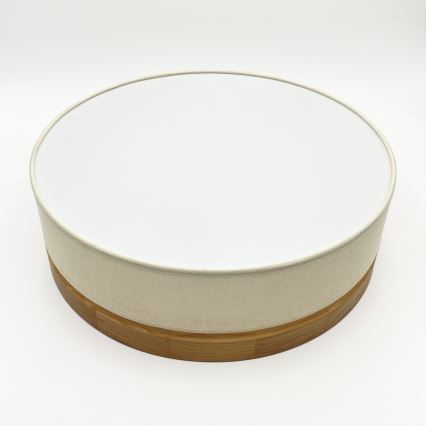 Brilagi - Candeeiro de teto LED BELLADONNA LED/36W/230V diâmetro 40 cm creme/ Carvalho