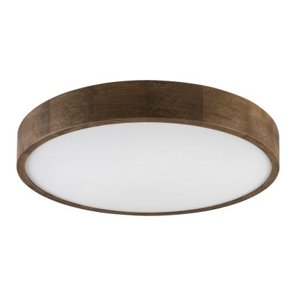 Brilagi - Candeeiro de teto LED CARVALHO 4xE27/60W/230V, carvalho nogueira, Ø 57,5 cm