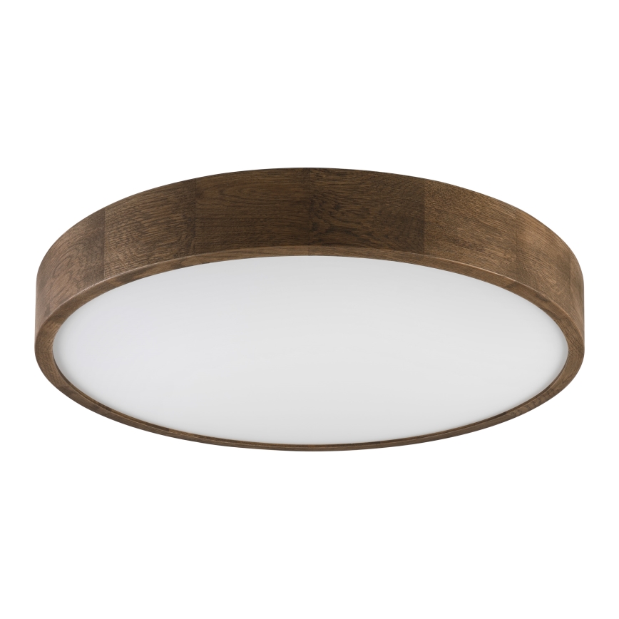 Brilagi - Candeeiro de teto LED CARVALHO 4xE27/60W/230V, carvalho nogueira, Ø 57,5 cm
