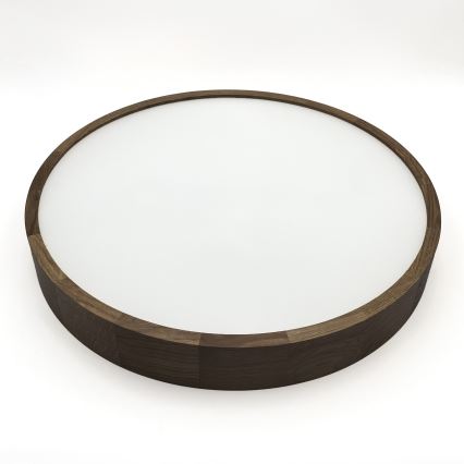 Brilagi - Candeeiro de teto LED CARVALHO 4xE27/60W/230V, carvalho nogueira, Ø 57,5 cm