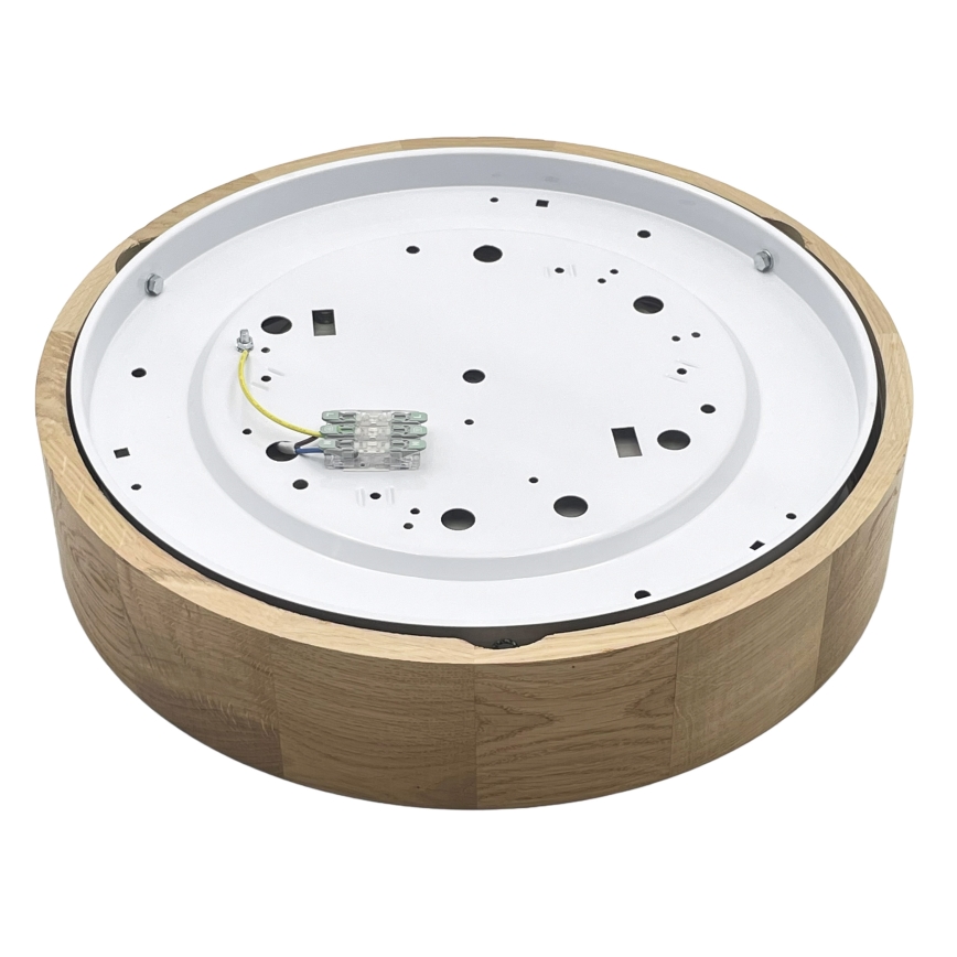 Brilagi - Candeeiro de teto LED CARVALHO LED/36W/230V, cor carvalho, Ø 37,5 cm