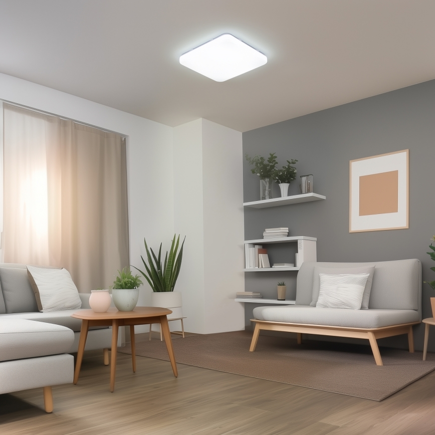 Brilagi - Luminária de teto LED dimerizável SMART LED/36W/230V 53x53 cm 2700-6500K Wi-Fi Tuya + controlo remoto