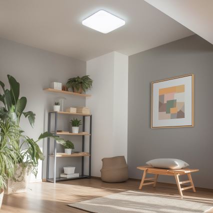 Brilagi - Luminária de teto LED dimerizável SMART LED/36W/230V 53x53 cm 2700-6500K Wi-Fi Tuya + controlo remoto