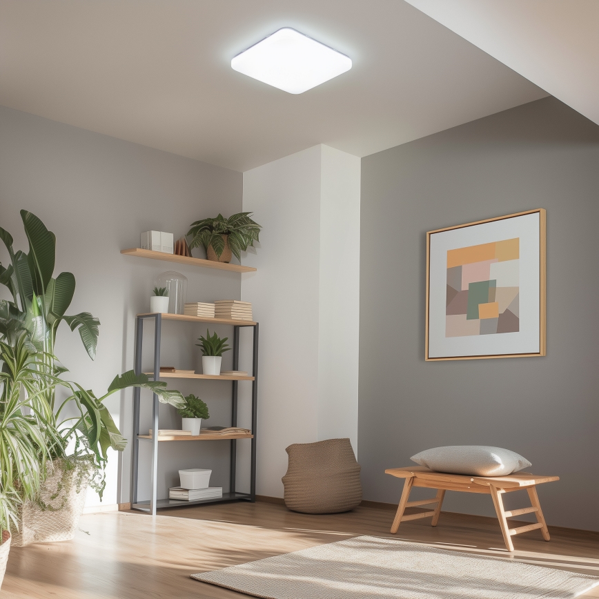 Brilagi - Luminária de teto LED dimerizável SMART LED/36W/230V 53x53 cm 2700-6500K Wi-Fi Tuya + controlo remoto