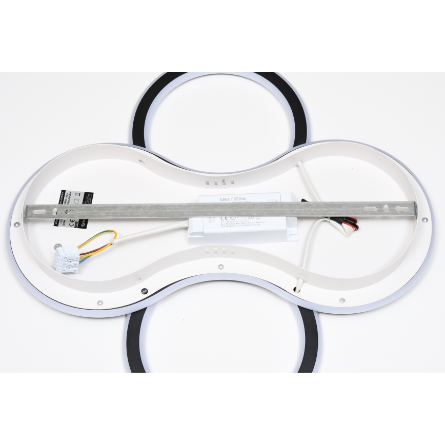 Brilagi - Luminária de teto LED dimmerizável ORELLI LED/53W/230V 3000/4000/6000K + comando à distância