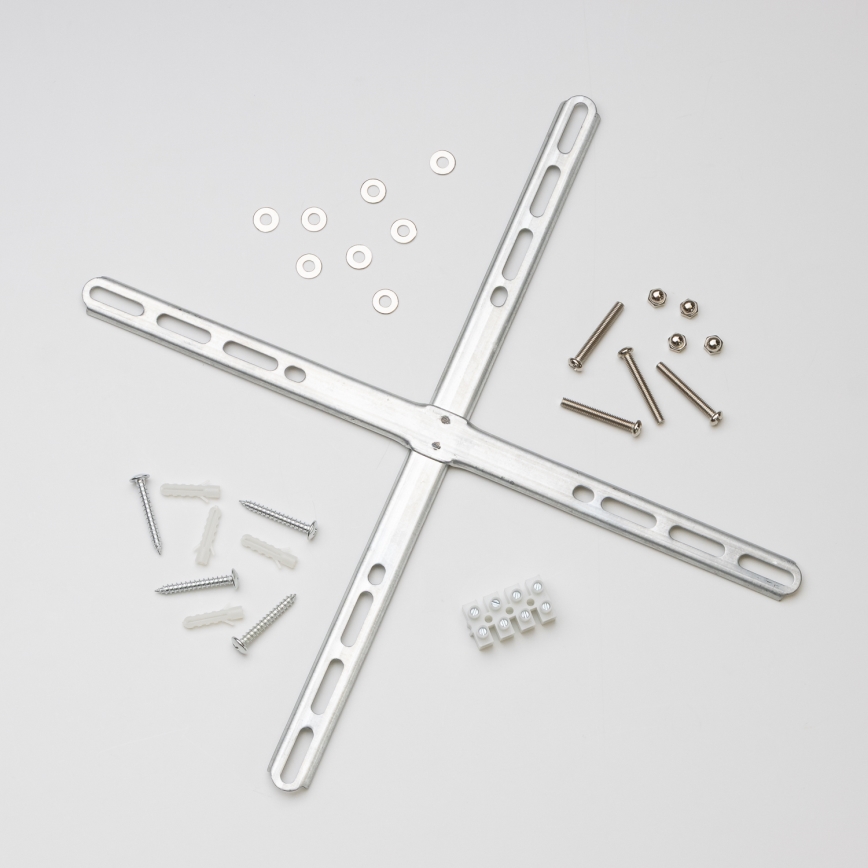 Brilagi - Candeeiro de teto de cristal LED MOZART 5xE14/40W/230V Ø 40 cm cromado brilhante