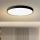 Brilagi - Candeeiro de teto LED POOL 128W/230V 3000/4500/6000K Ø100 cm preto