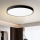 Brilagi - Candeeiro de teto LED regulável POOL SMART LED/100W/230V 3000-6000K Ø 80 cm Wi-Fi Tuya preto + comando remoto