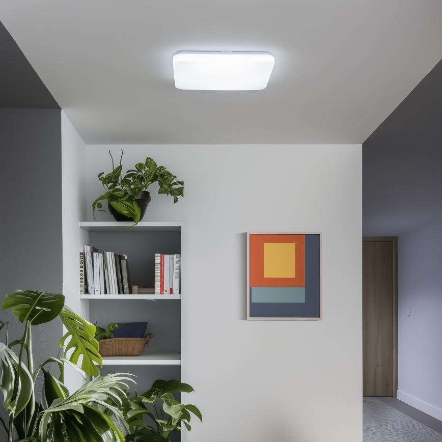 Brilagi - Candeeiro de teto SMART LED regulável/28W/230V 43x43 cm 2700-6500K Wi-Fi Tuya + controlo remoto