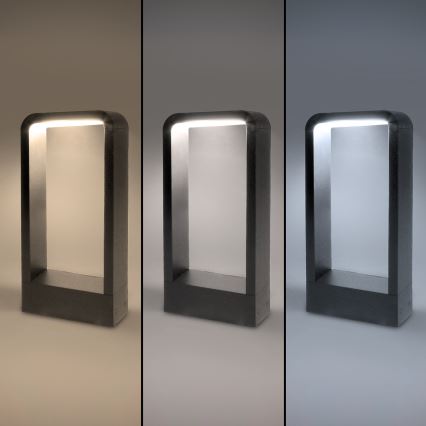Brilagi - Candeeiro exterior LED BARI LED/7W/230V 3000/4000/6000K antracite IP54 30 cm