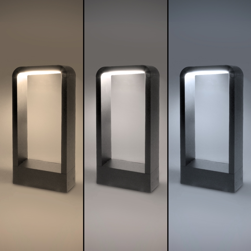 Brilagi - Candeeiro exterior LED BARI LED/7W/230V 3000/4000/6000K antracite IP54 30 cm