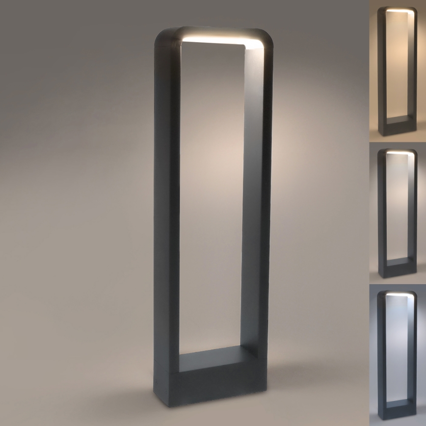 Brilagi - Candeeiro exterior LED BARI LED/7W/230V 3000/4000/6000K antracite IP54 50 cm