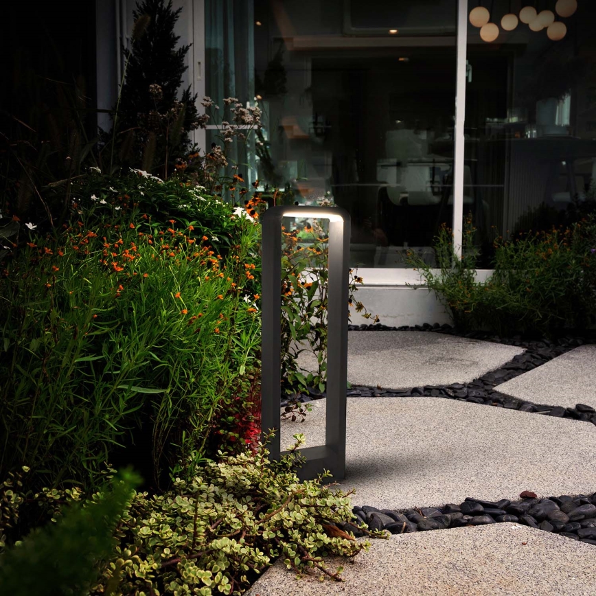 Brilagi - Candeeiro exterior LED BARI LED/7W/230V 3000/4000/6000K antracite IP54 50 cm