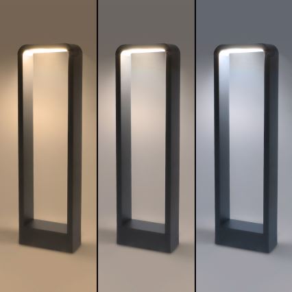 Brilagi - Candeeiro exterior LED BARI LED/7W/230V 3000/4000/6000K antracite IP54 50 cm