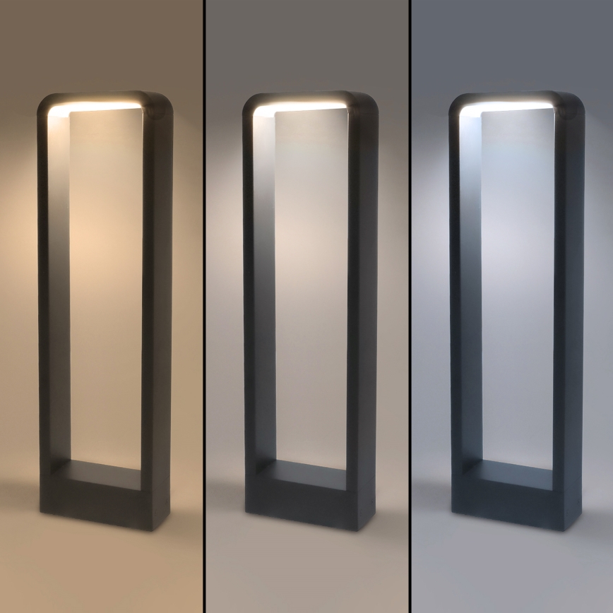 Brilagi - Candeeiro exterior LED BARI LED/7W/230V 3000/4000/6000K antracite IP54 50 cm