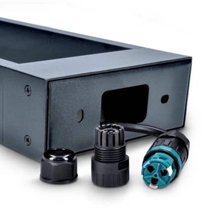 Brilagi - Candeeiro exterior LED BARI LED/7W/230V 3000/4000/6000K antracite IP54 50 cm