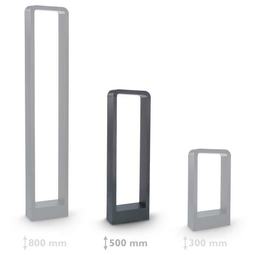 Brilagi - Candeeiro exterior LED BARI LED/7W/230V 3000/4000/6000K antracite IP54 50 cm