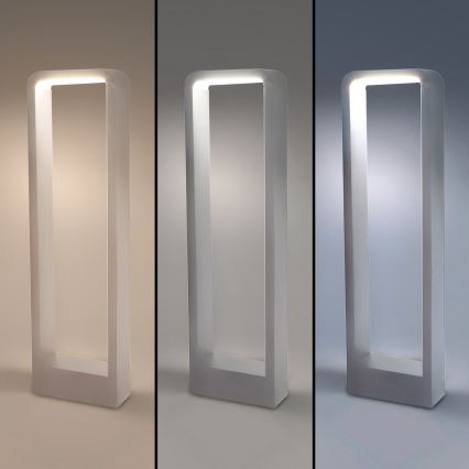 Brilagi - Candeeiro exterior LED BARI LED/7W/230V 3000/4000/6000K branco IP54 50 cm