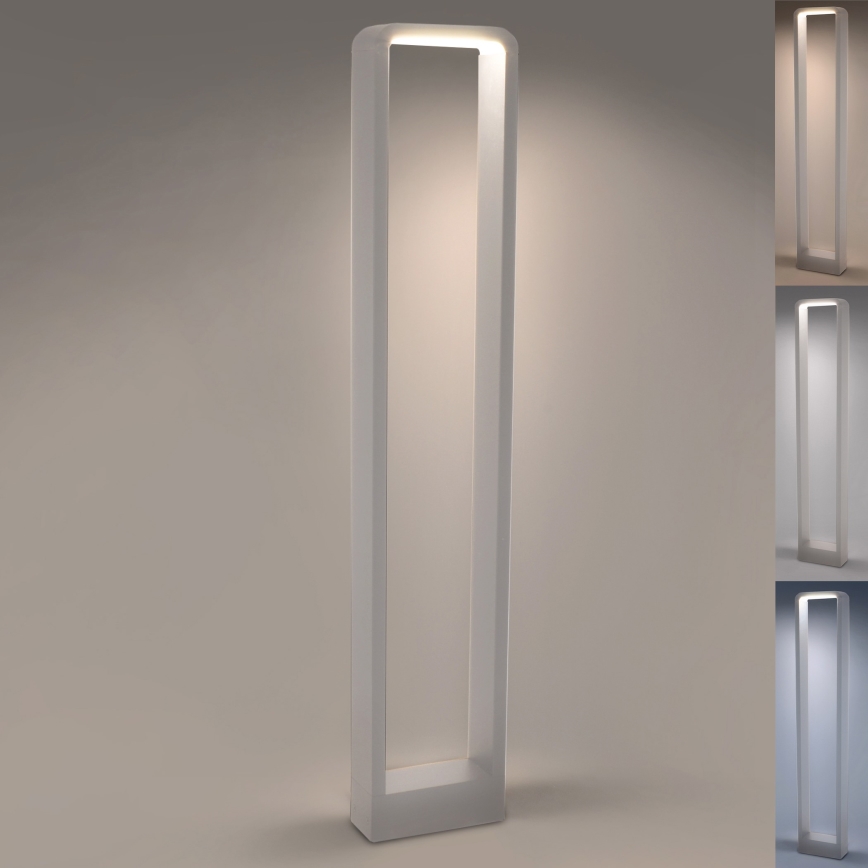 Brilagi - Candeeiro exterior LED BARI LED/7W/230V 3000/4000/6000K branco IP54 80 cm