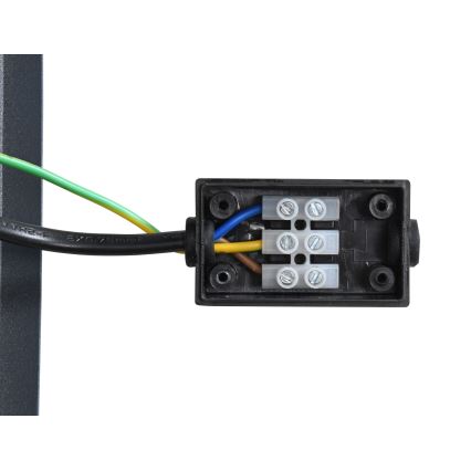 Brilagi - Candeeiro exterior LED com sensor ARCELO LED/9W/230V 80 cm IP54