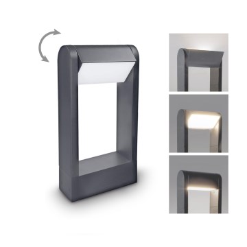 Brilagi - Candeeiro exterior LED CROTONE LED/7W/230V antracite IP54 30 cm
