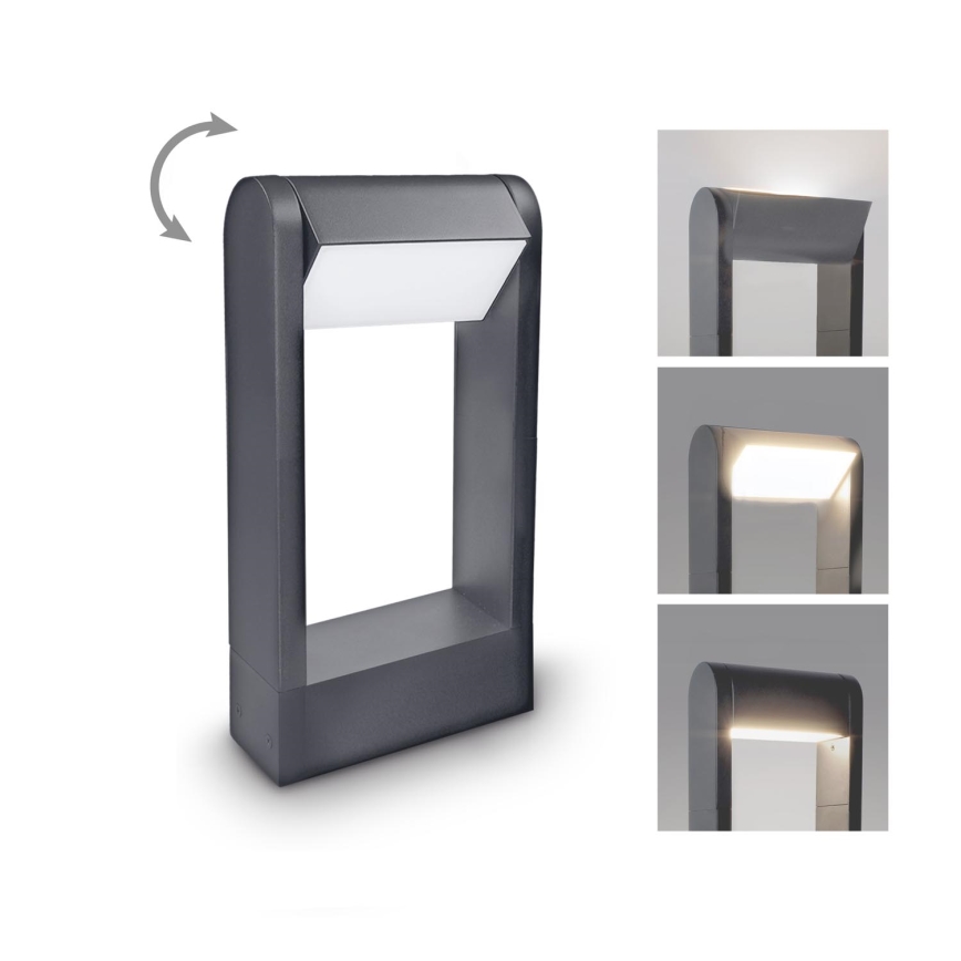 Brilagi - Candeeiro exterior LED CROTONE LED/7W/230V antracite IP54 30 cm