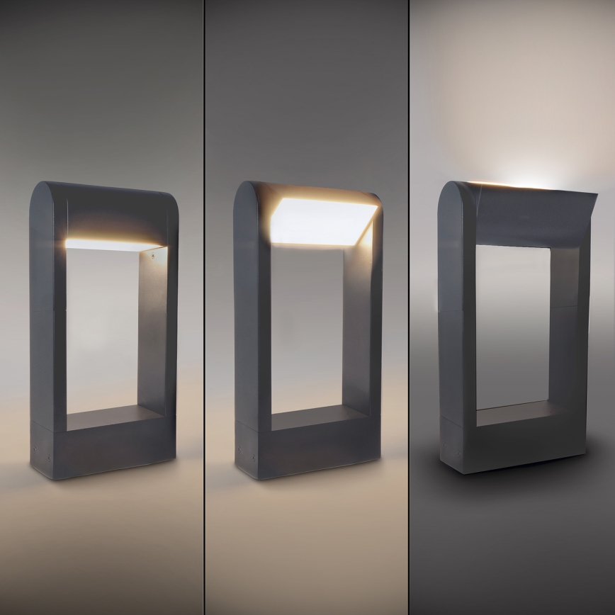 Brilagi - Candeeiro exterior LED CROTONE LED/7W/230V antracite IP54 30 cm
