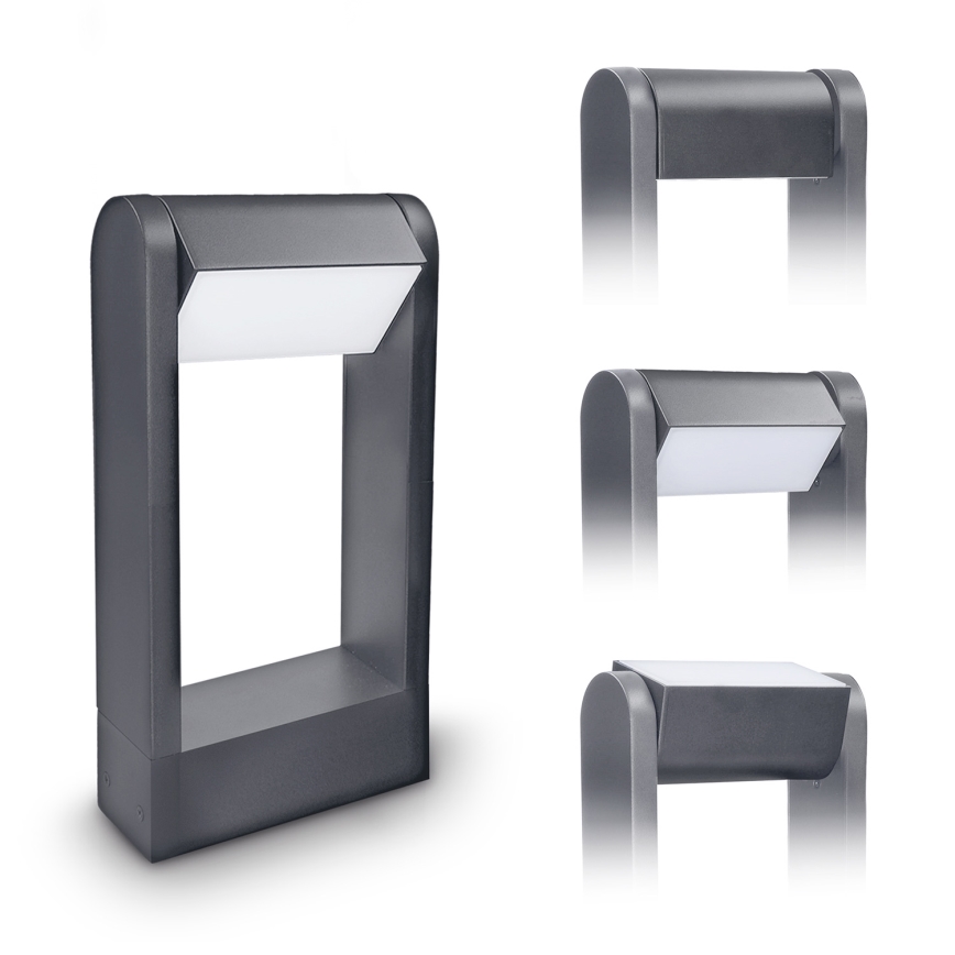 Brilagi - Candeeiro exterior LED CROTONE LED/7W/230V antracite IP54 30 cm