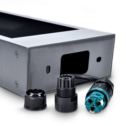 Brilagi - Candeeiro exterior LED CROTONE LED/7W/230V antracite IP54 30 cm