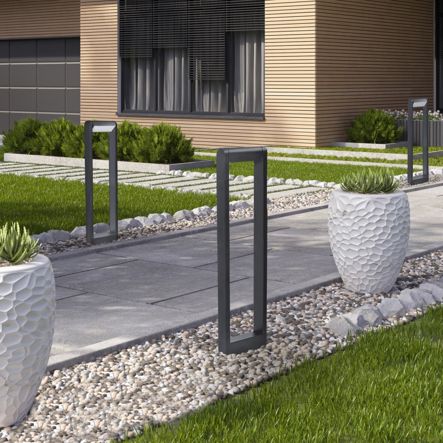 Brilagi - Candeeiro exterior LED CROTONE LED/7W/230V antracite IP54 80 cm