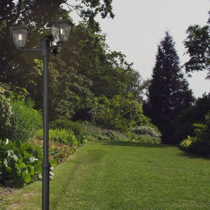 Brilagi - Candeeiro exterior LED LUNA 3xE27/60W/230V IP44