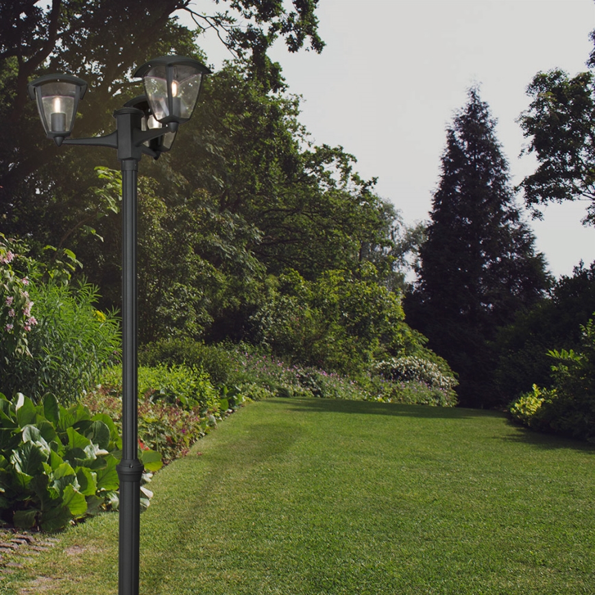 Brilagi - Candeeiro exterior LED LUNA 3xE27/60W/230V IP44