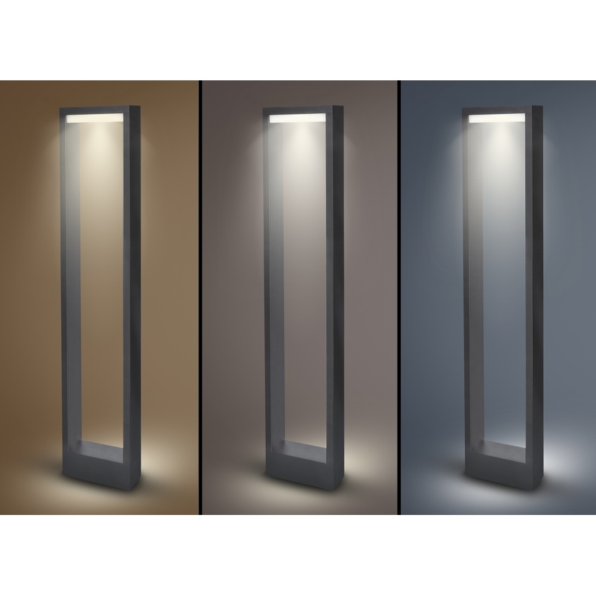 Brilagi - Candeeiro exterior LED RAGUSA LED/7W/230V 3000/4000/6000K antracite IP54 80 cm