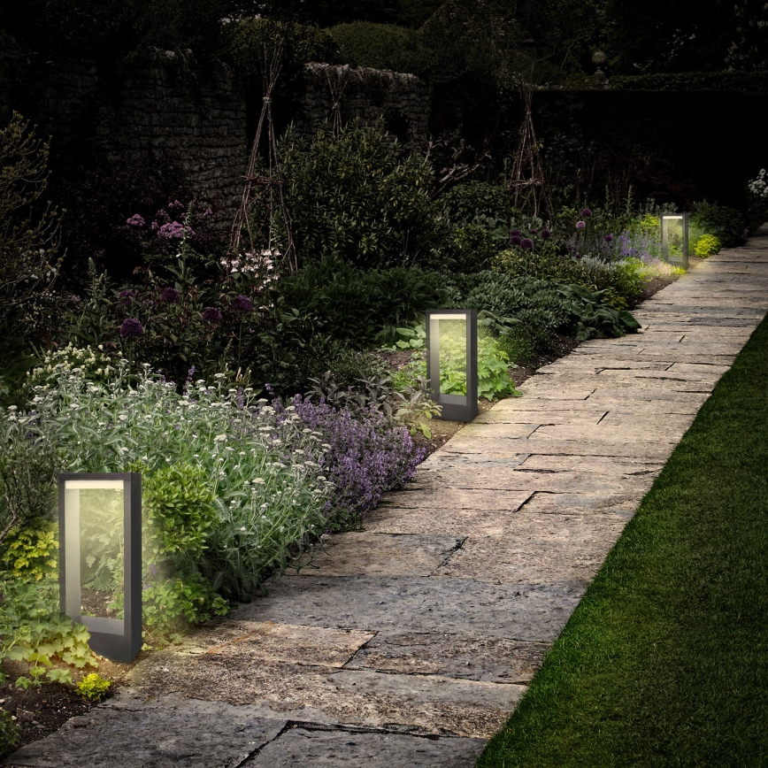 Brilagi - Candeeiro exterior LED RAGUSA LED/7W/230V 3000/4000/6000K antracracit IP54 30 cm