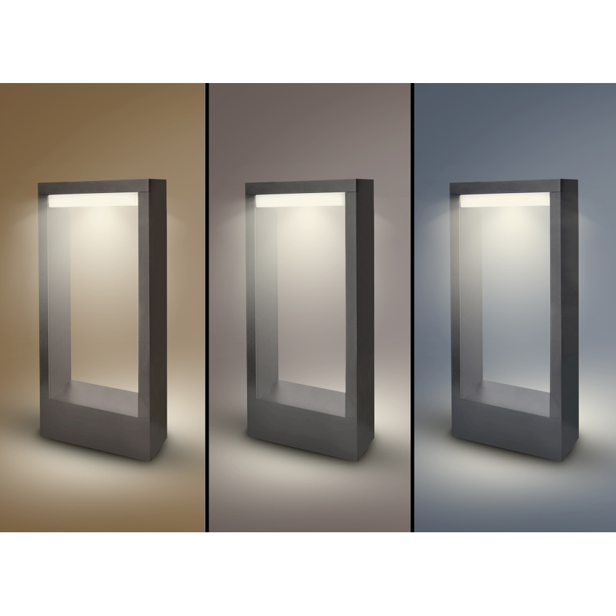 Brilagi - Candeeiro exterior LED RAGUSA LED/7W/230V 3000/4000/6000K antracracit IP54 30 cm