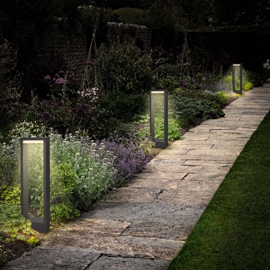 Brilagi - Candeeiro exterior LED RAGUSA LED/7W/230V 3000/4000/6000K antracite IP54 50 cm