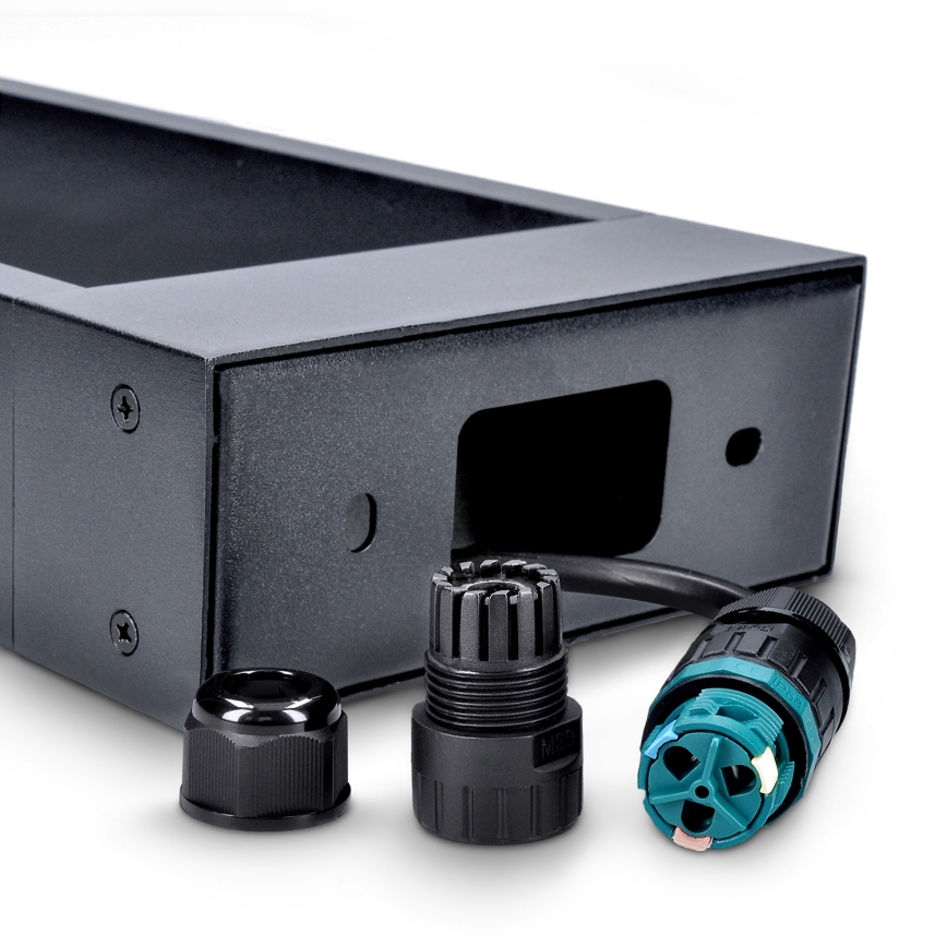 Brilagi - Candeeiro exterior LED RAGUSA LED/7W/230V 3000/4000/6000K antracite IP54 50 cm