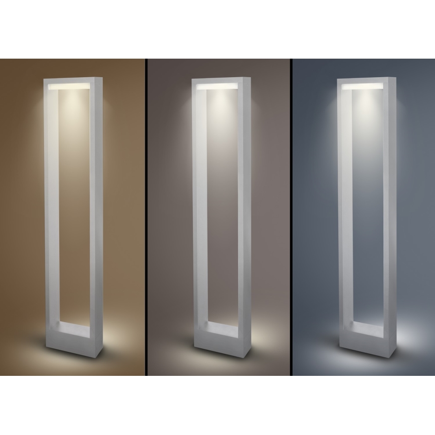 Brilagi - Candeeiro exterior LED RAGUSA LED/7W/230V 3000/4000/6000K branco IP54 80 cm