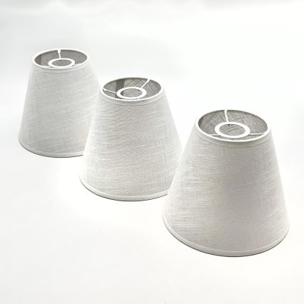 Brilagi - Candeeiro integrado ANTHONY 3xE14/40W/230V carvalho/branco